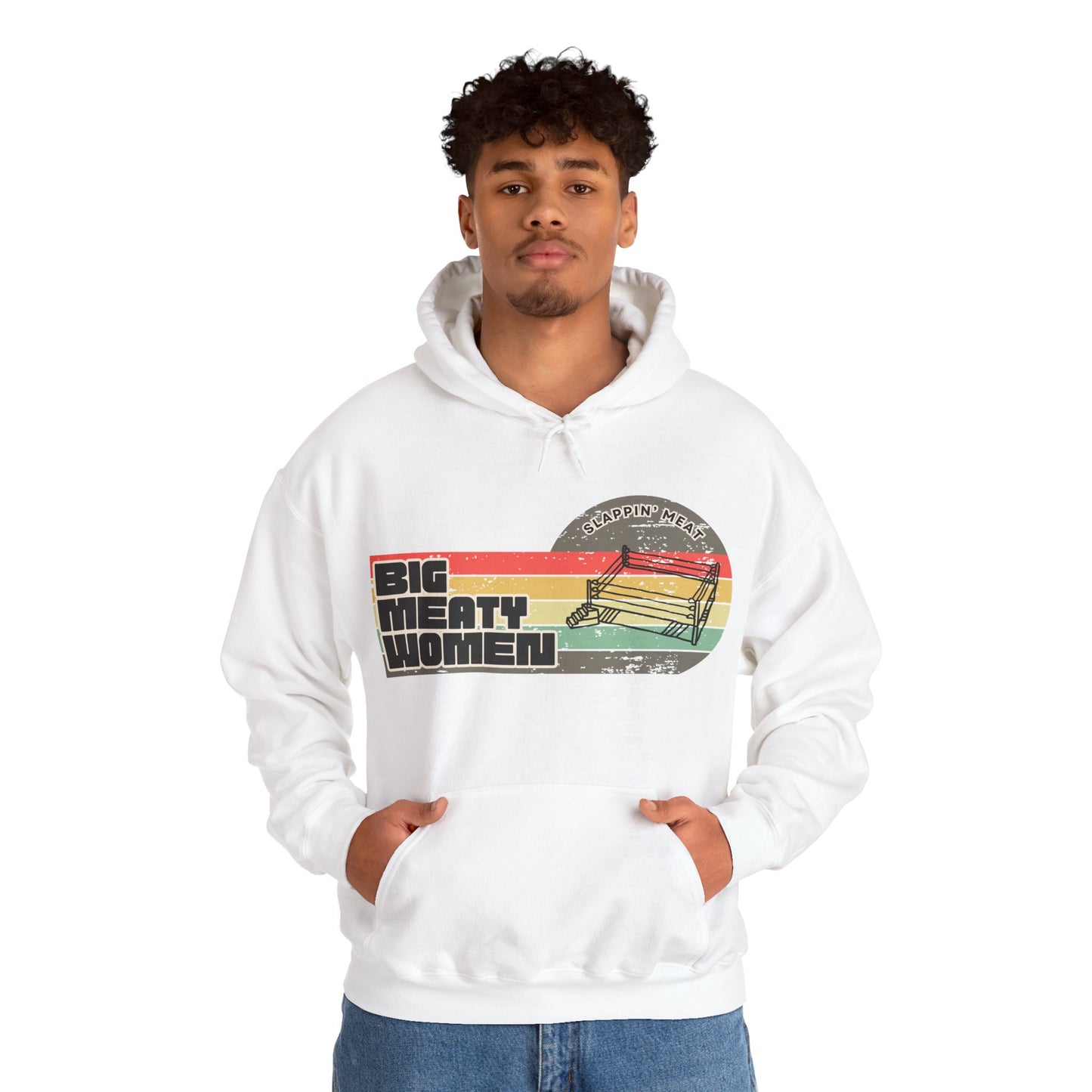 Vintage Big Meaty Women Hoodie