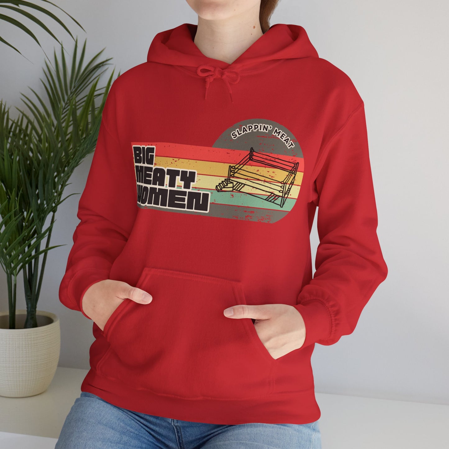Vintage Big Meaty Women Hoodie