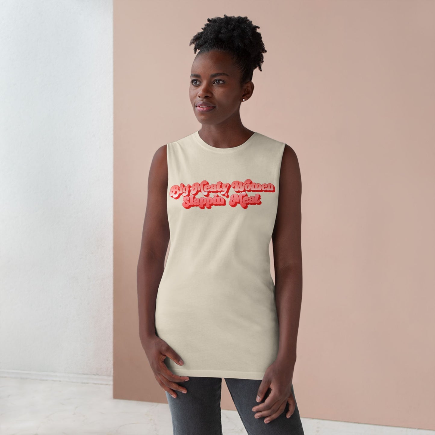Retro Big Meaty Women Tank Top