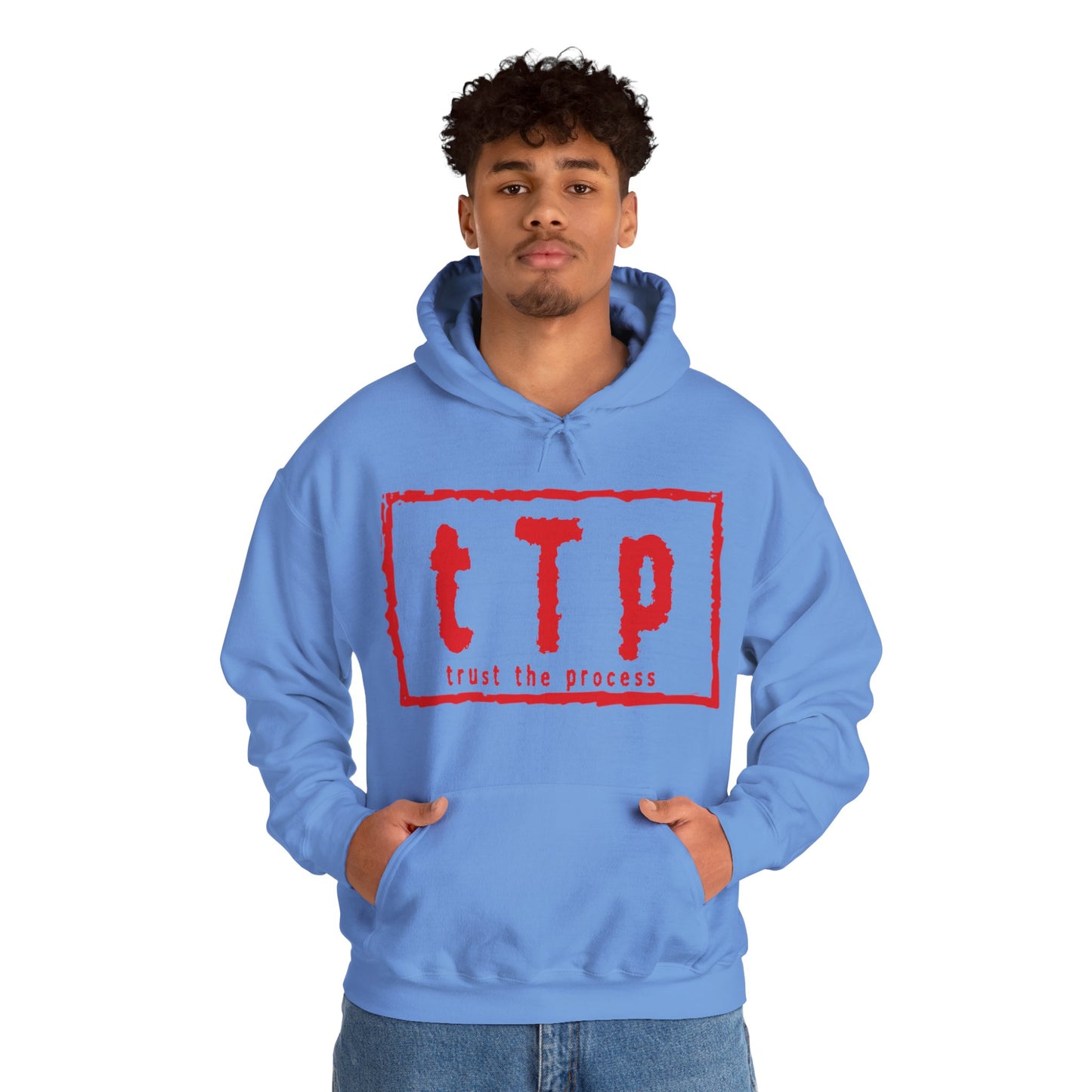tTp Trust the Process Red Hoodie