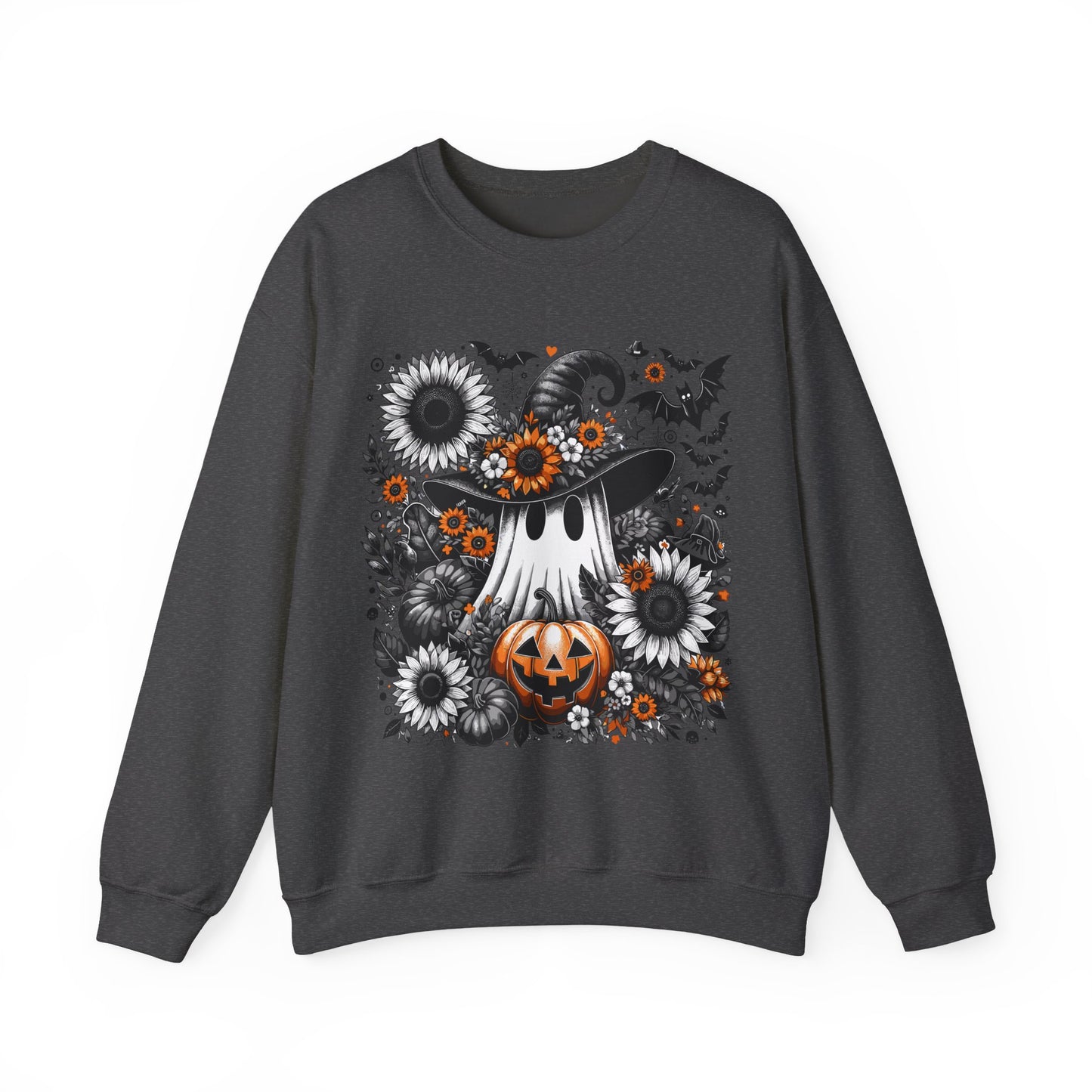 Spooky Floral Halloween Sweatshirt