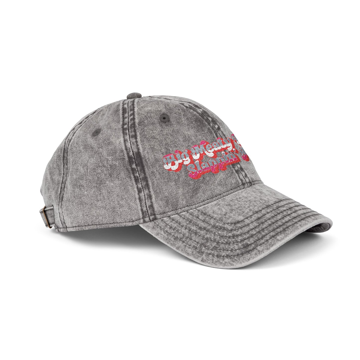 Retro Big Meaty Women Embroidered Cap