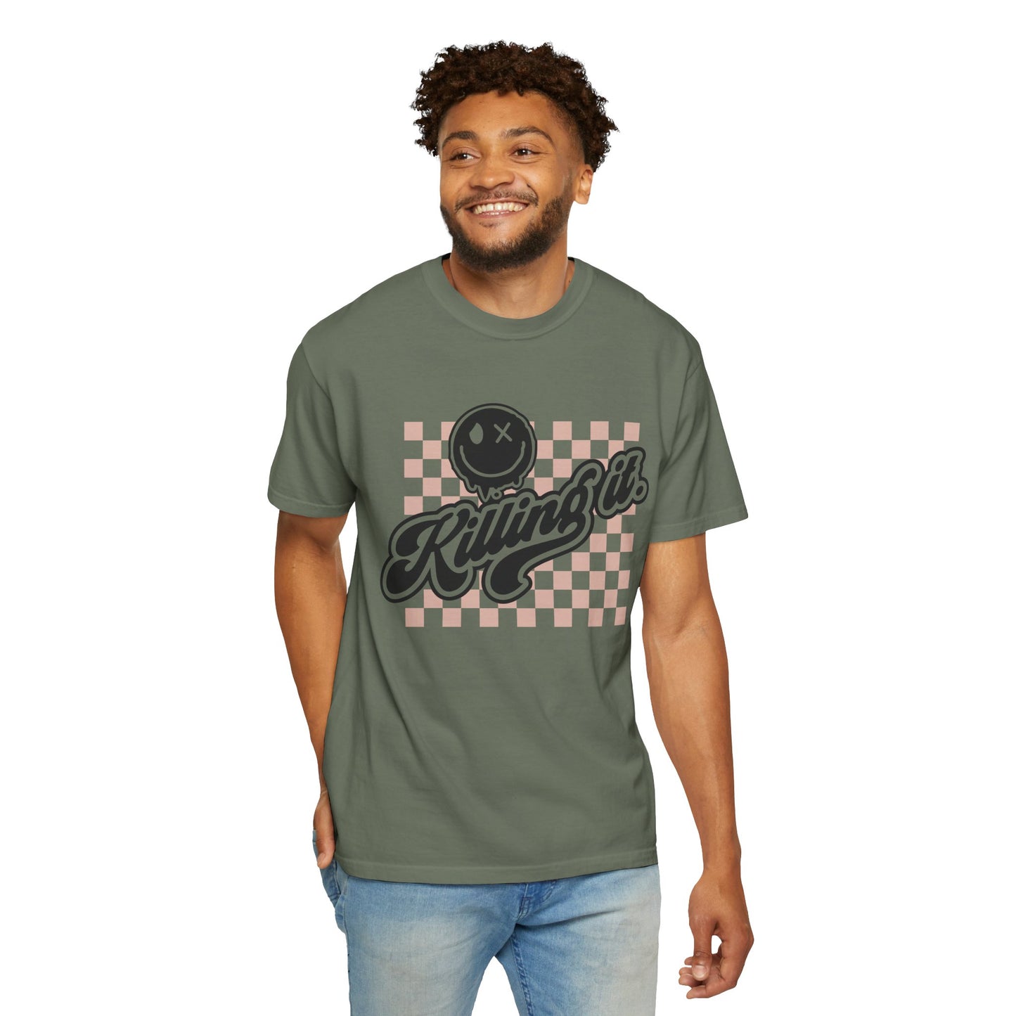 'Killing It' Retro Tee - Casual Wear, Gifts, Trendy Style, Everyday Comfort, Stylish Apparel