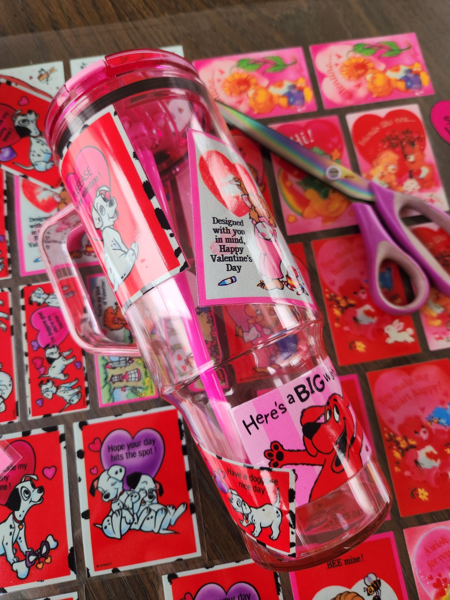 40oz Retro Valentine's Tumbler