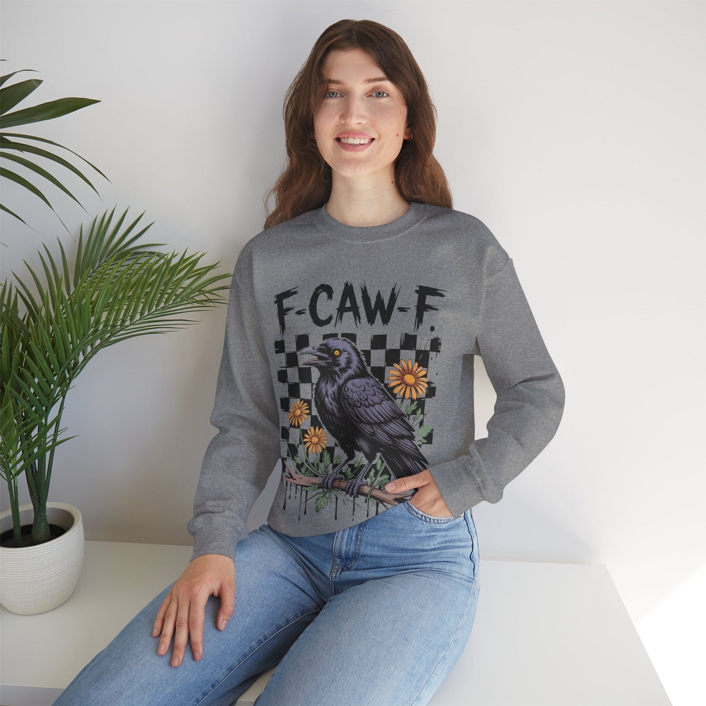 F-Caw-F Raven Sweatshirt