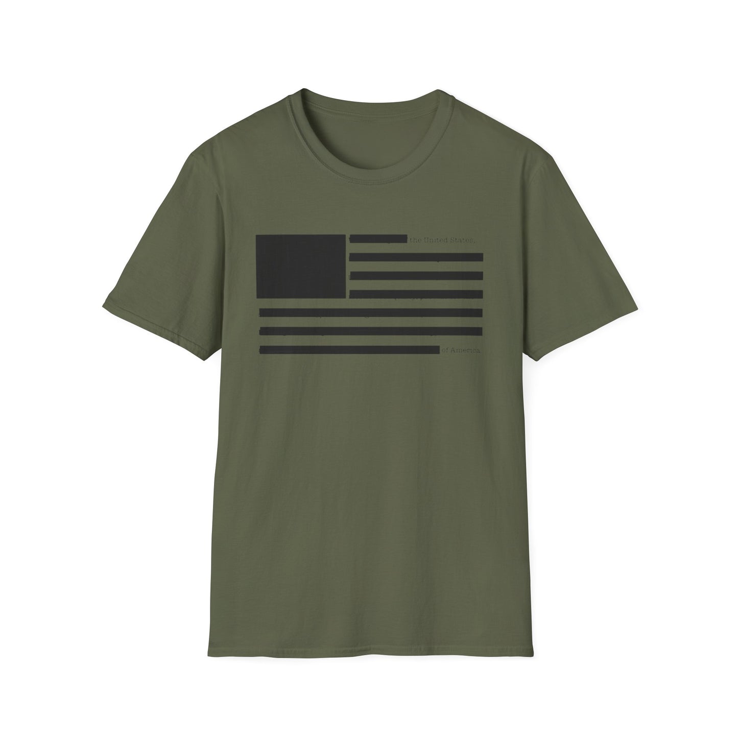 Black Stripes Flag T-Shirt