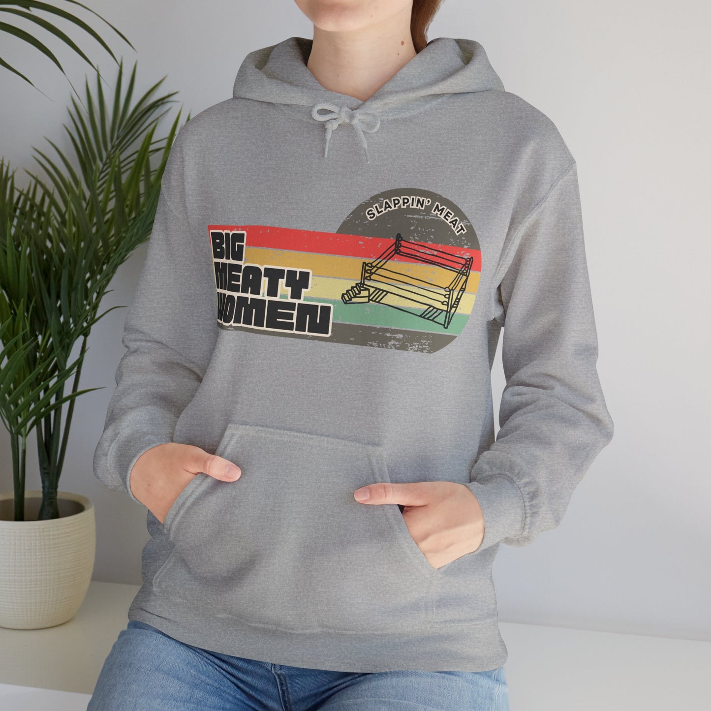 Vintage Big Meaty Women Hoodie