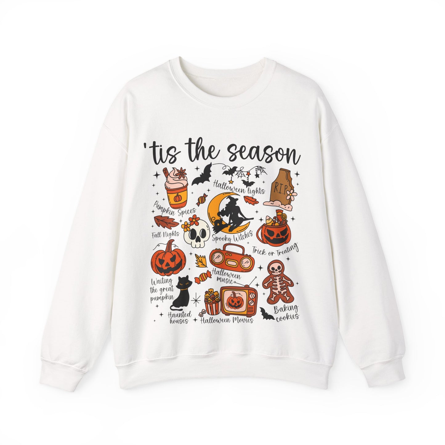 'Tis the Season Cozy Halloween Sweatshirt