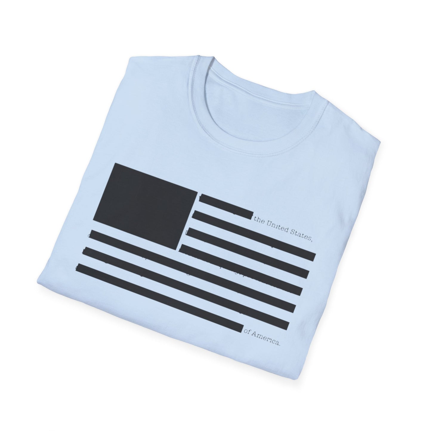Black Stripes Flag T-Shirt