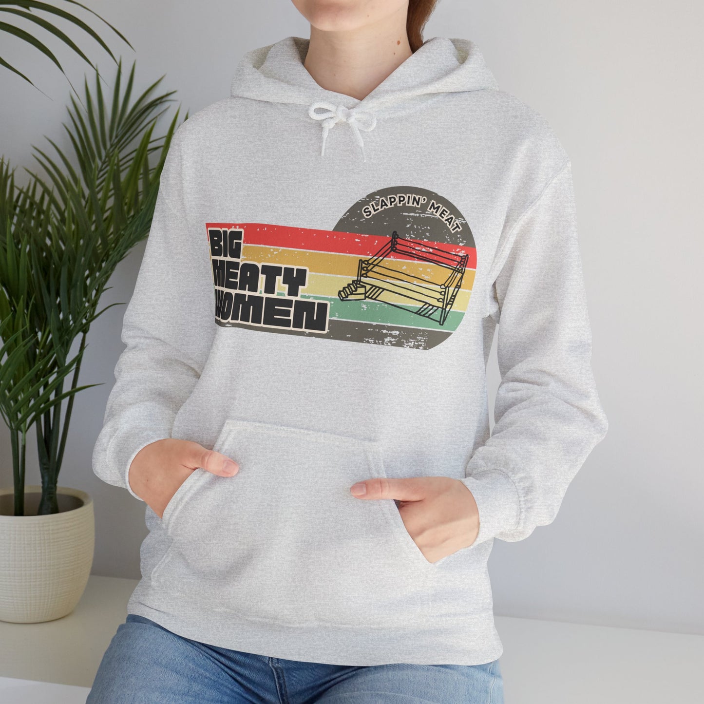 Vintage Big Meaty Women Hoodie