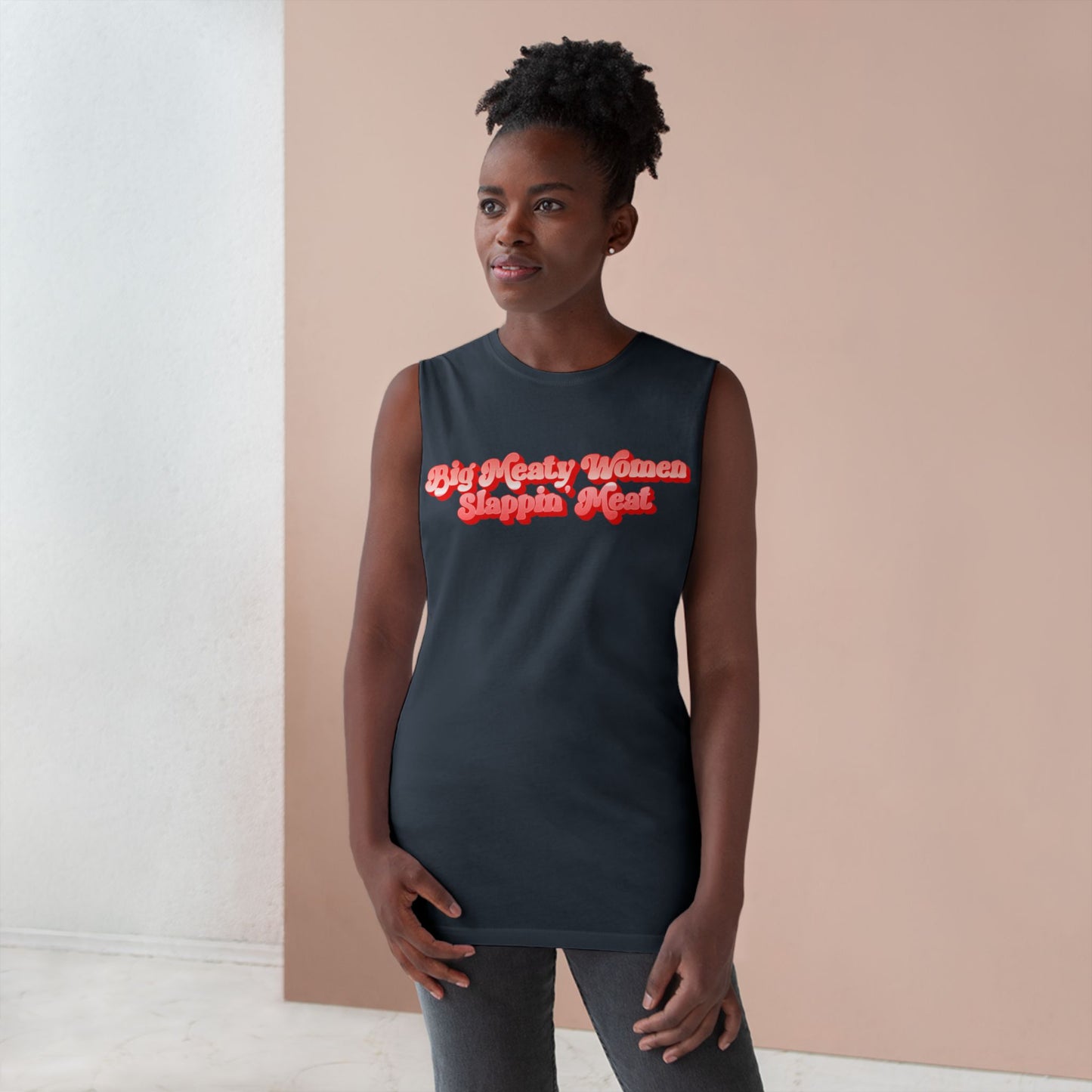 Retro Big Meaty Women Tank Top