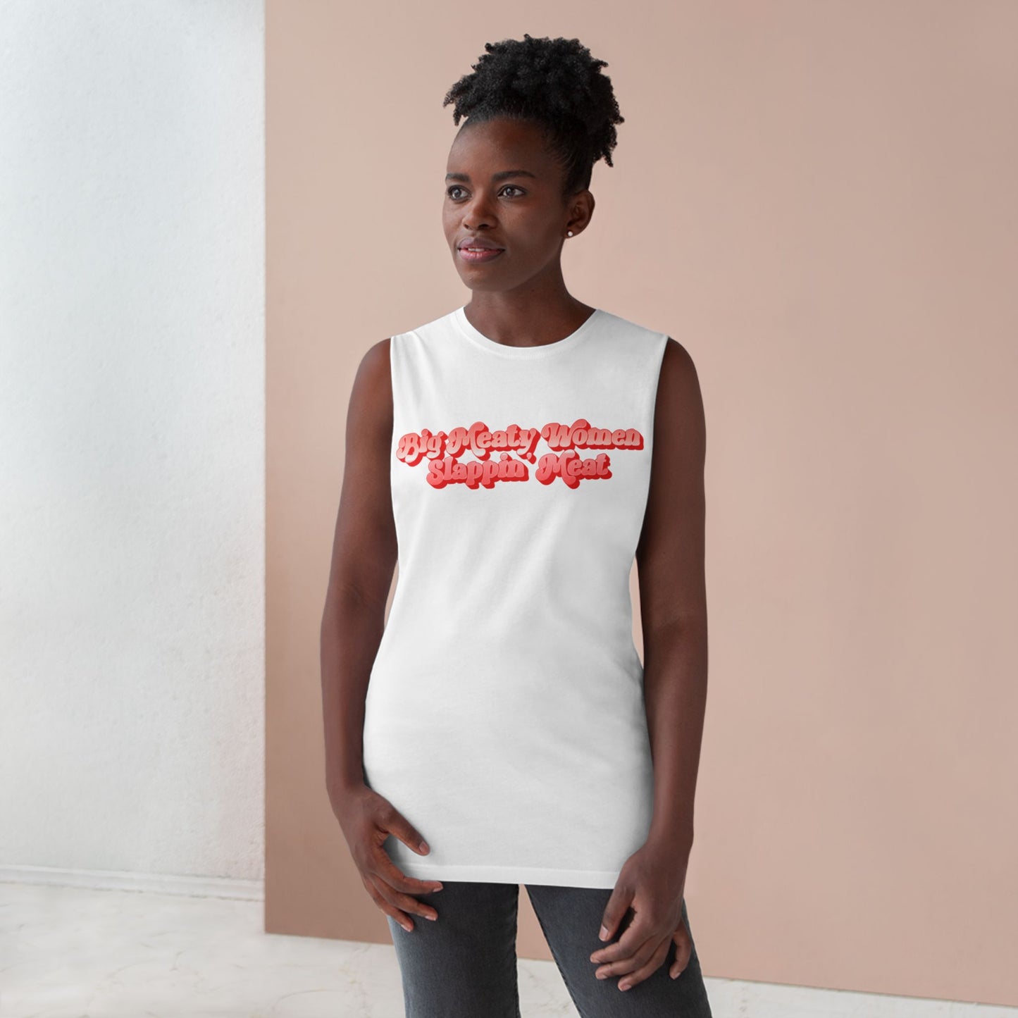 Retro Big Meaty Women Tank Top