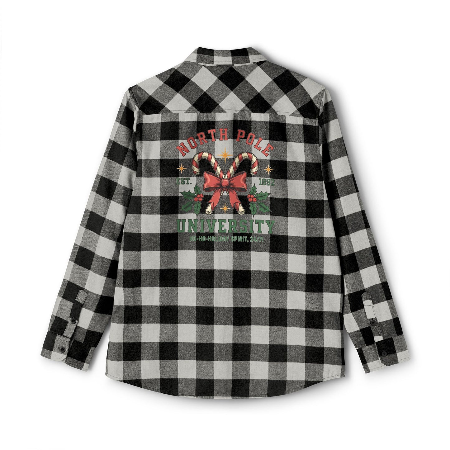 North Pole University Flannel Shirt