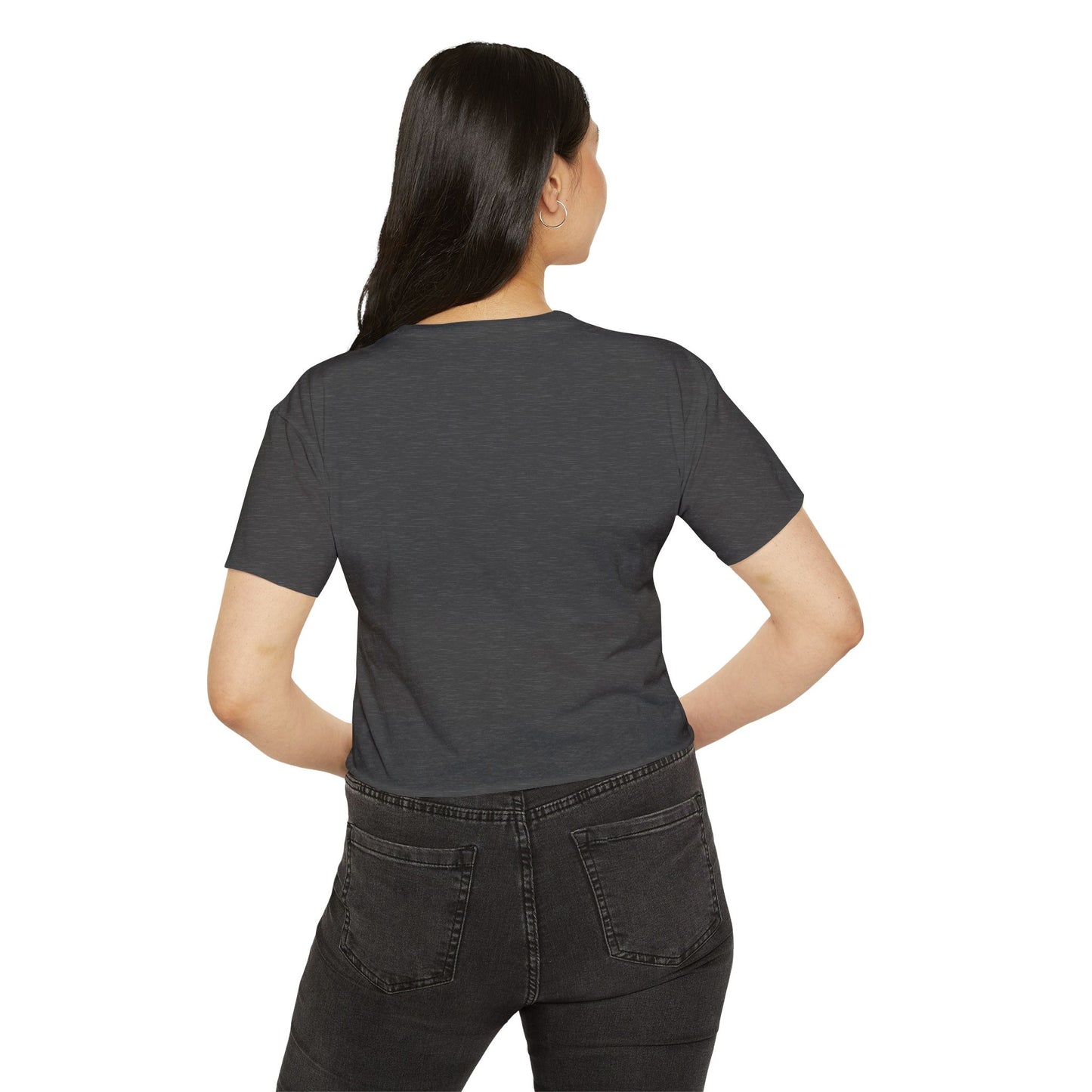Vintage Big Meaty Women Festival Crop Top