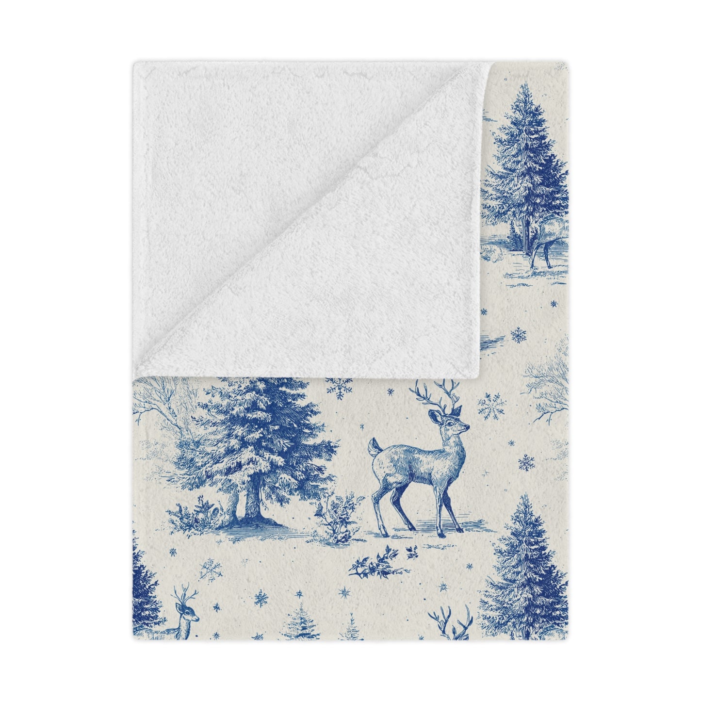 Winter Wonderland Minky Blanket