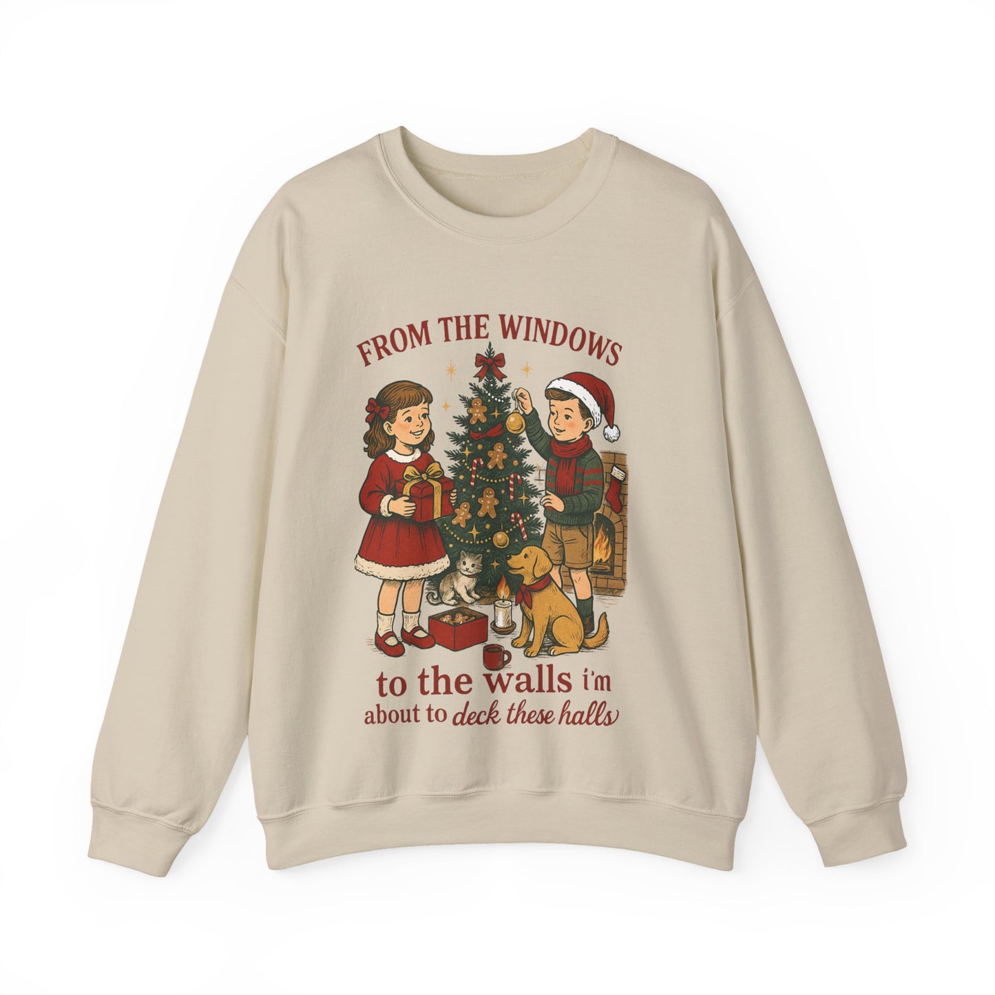 Deck These Halls Crewneck Sweatshirt