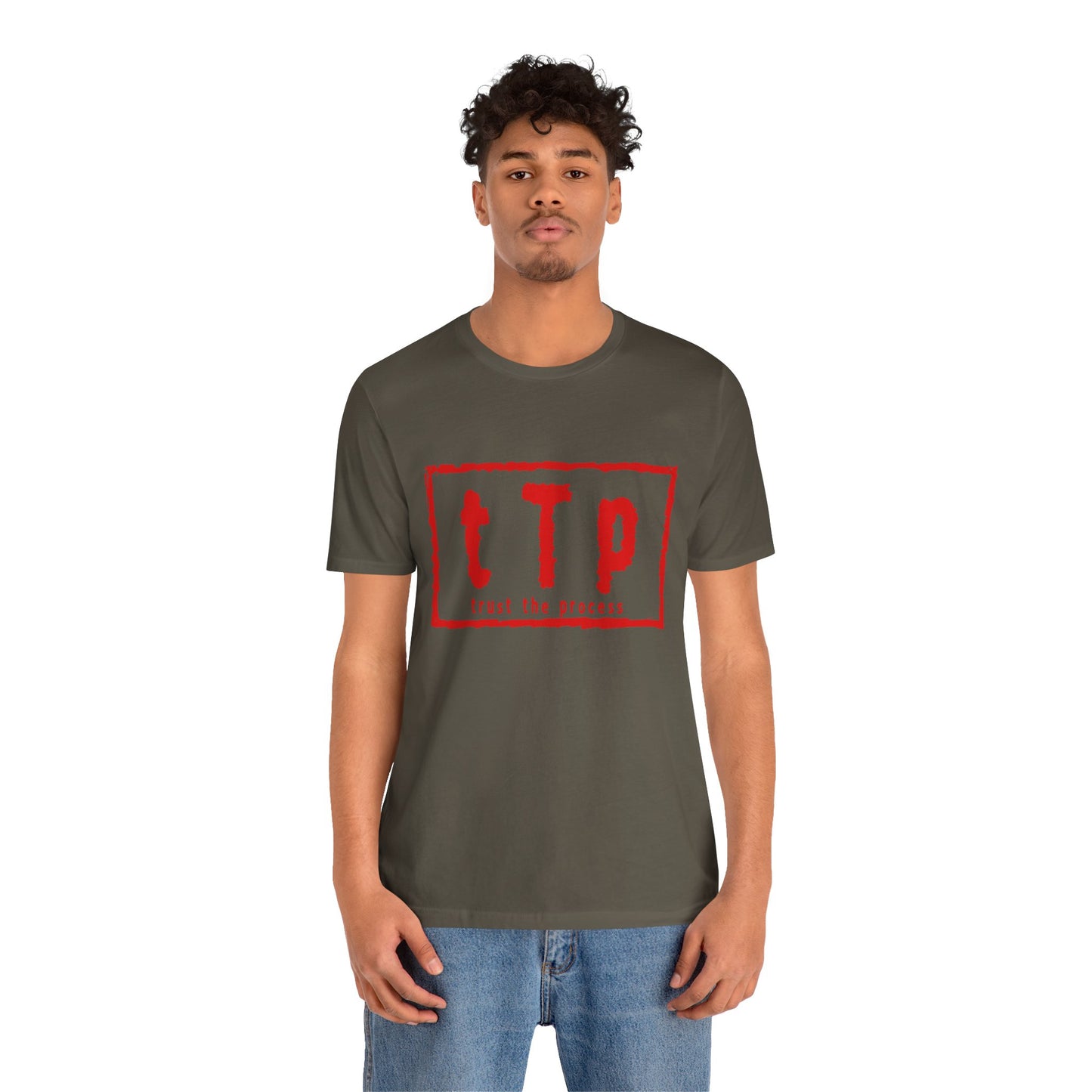 tTp Trust the Process Red T-Shirt