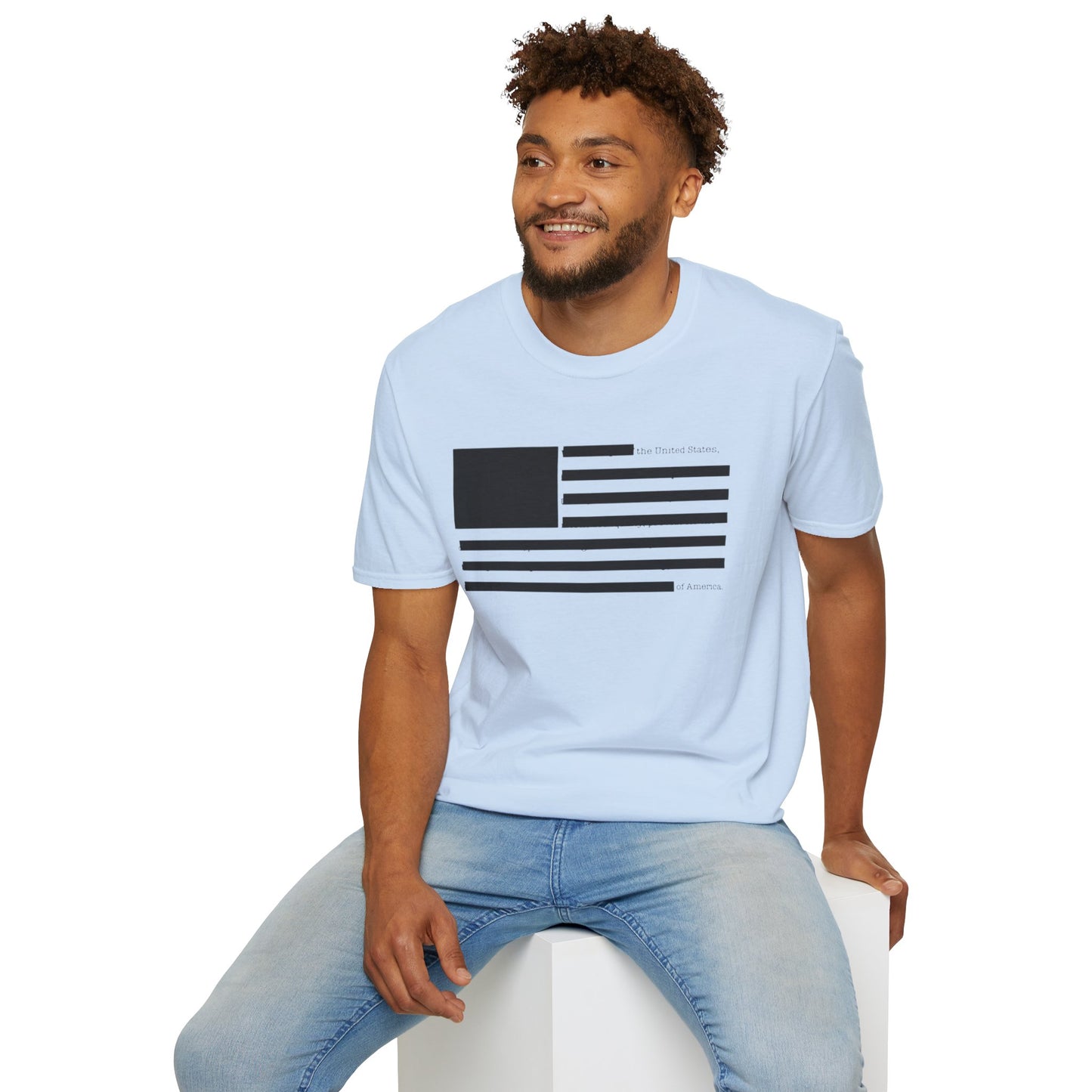 Black Stripes Flag T-Shirt