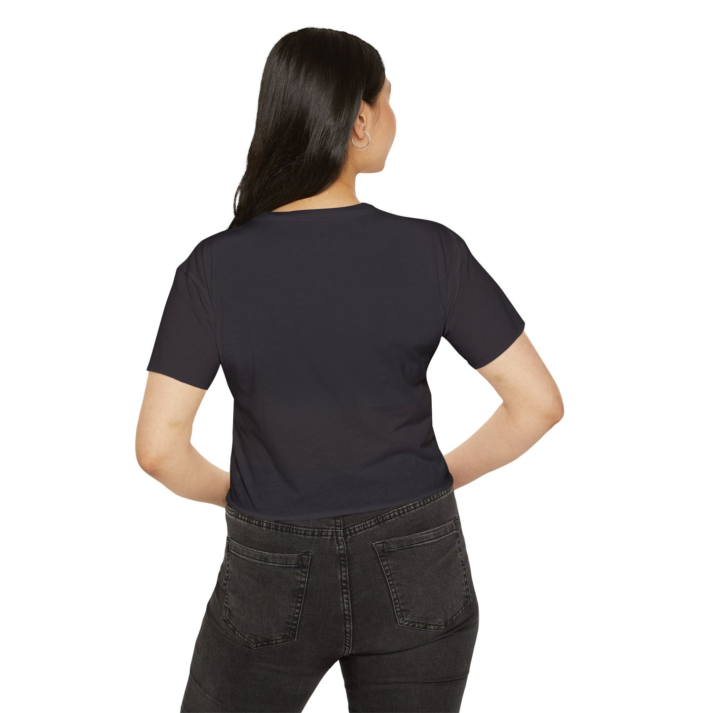 Vintage Big Meaty Women Festival Crop Top