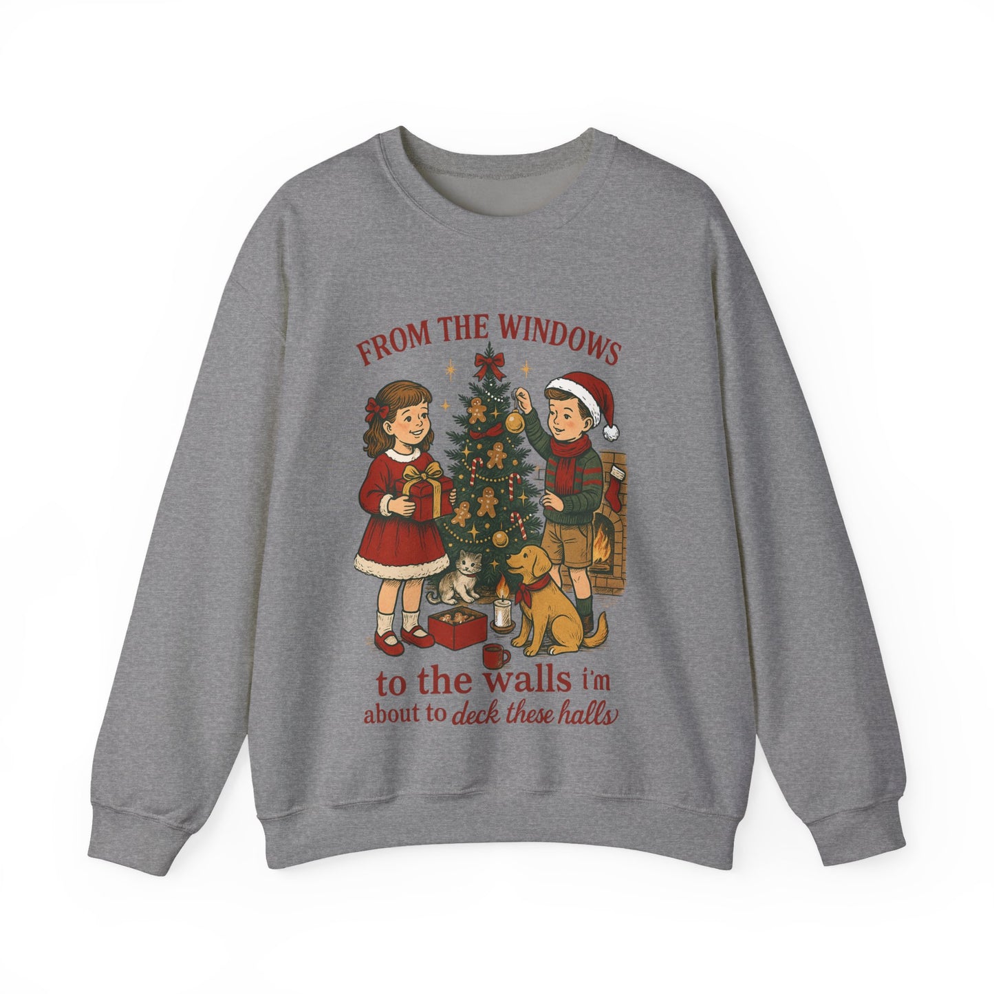Deck These Halls Crewneck Sweatshirt