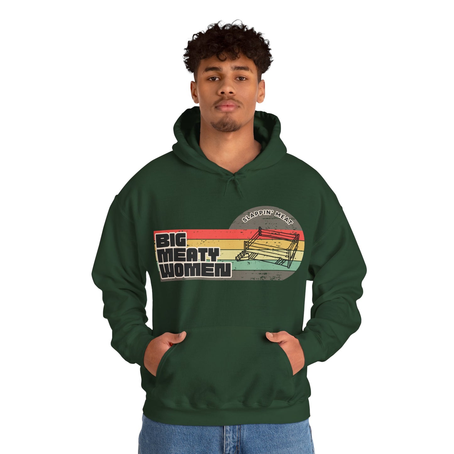 Vintage Big Meaty Women Hoodie