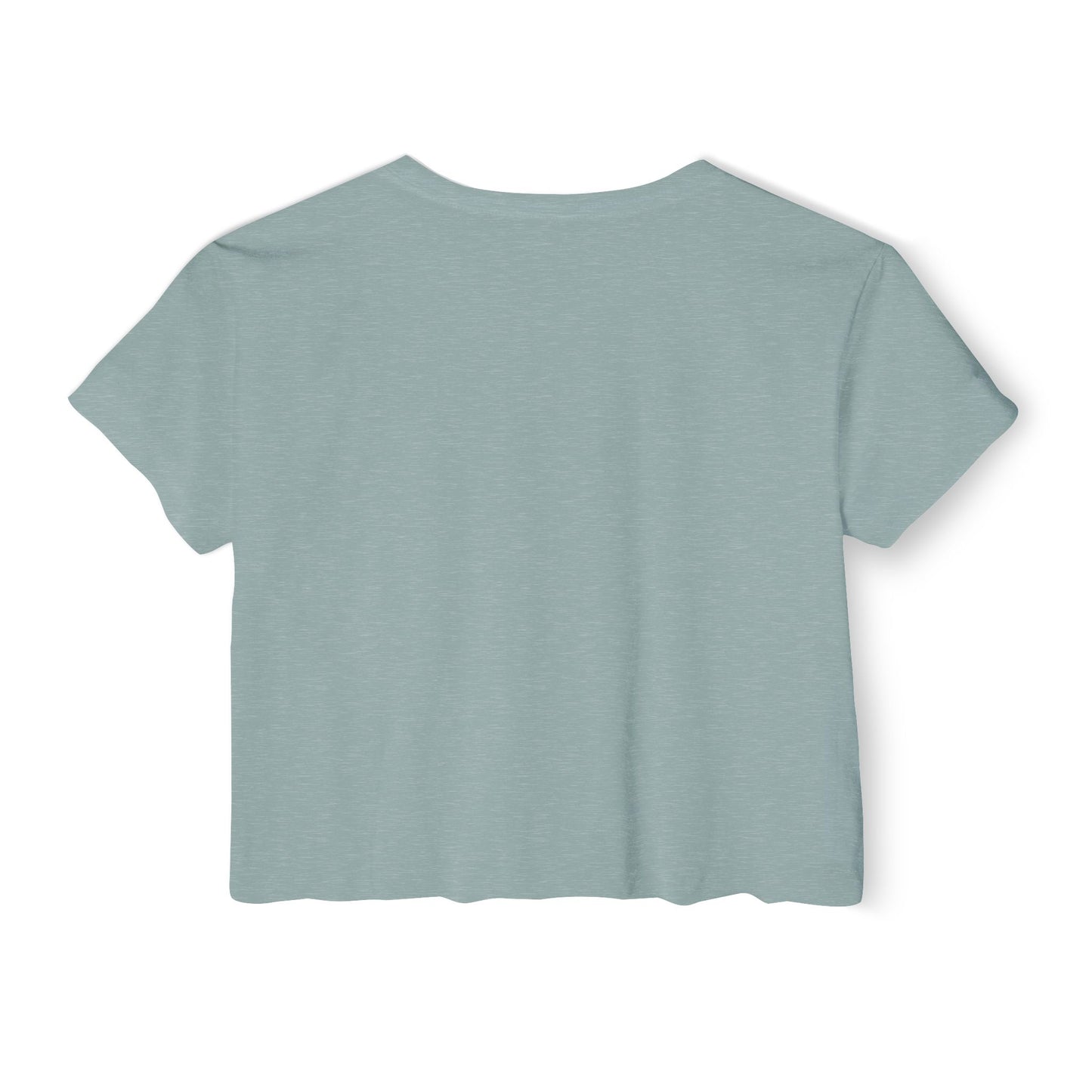 Vintage Big Meaty Women Festival Crop Top