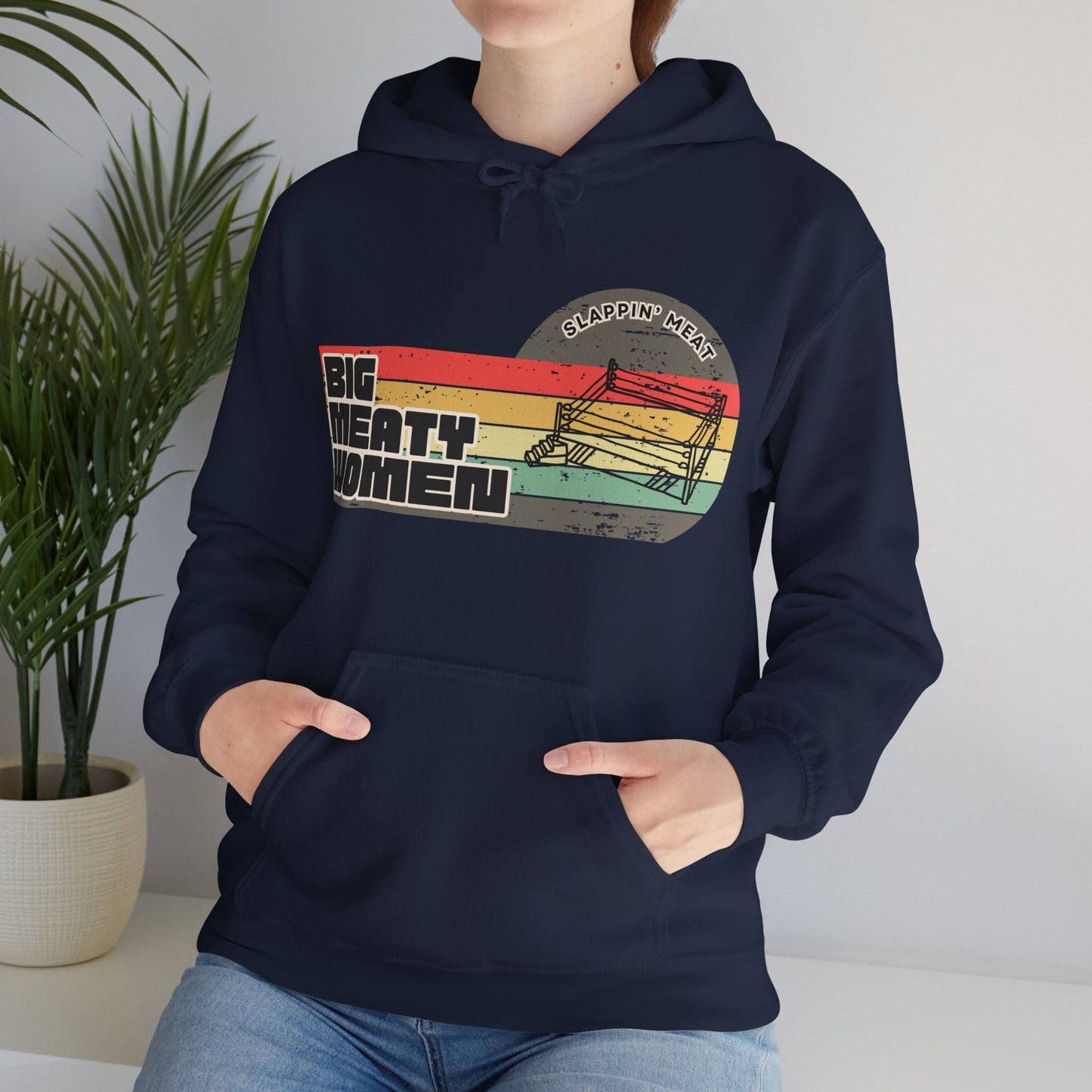 Vintage Big Meaty Women Hoodie