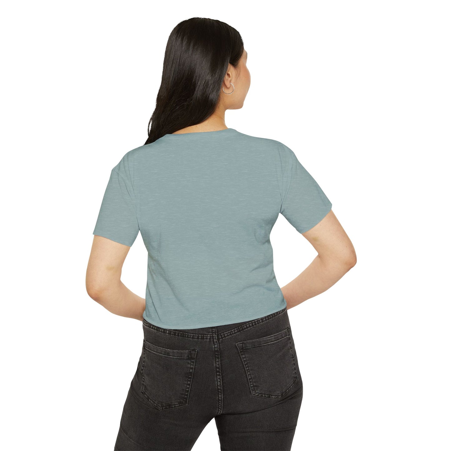 Vintage Big Meaty Women Festival Crop Top