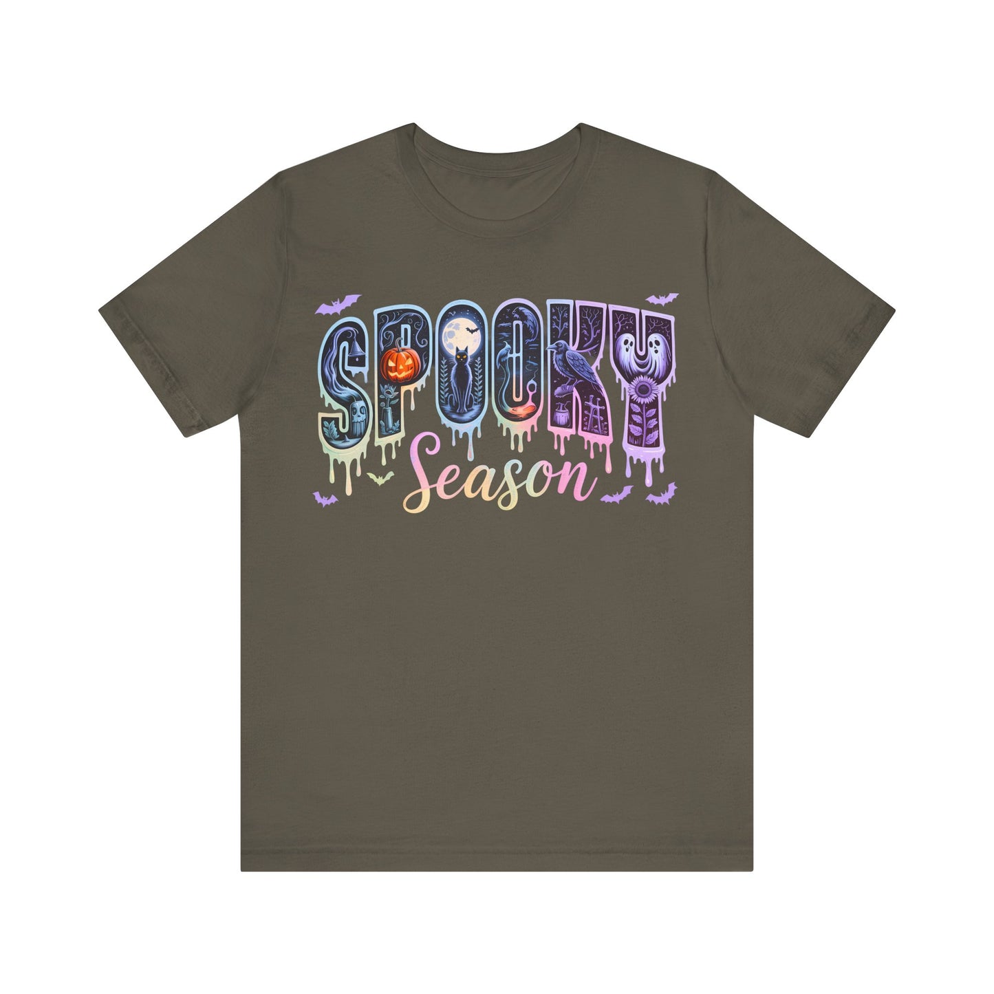 Spooky Season Iridescent Halloween Tee