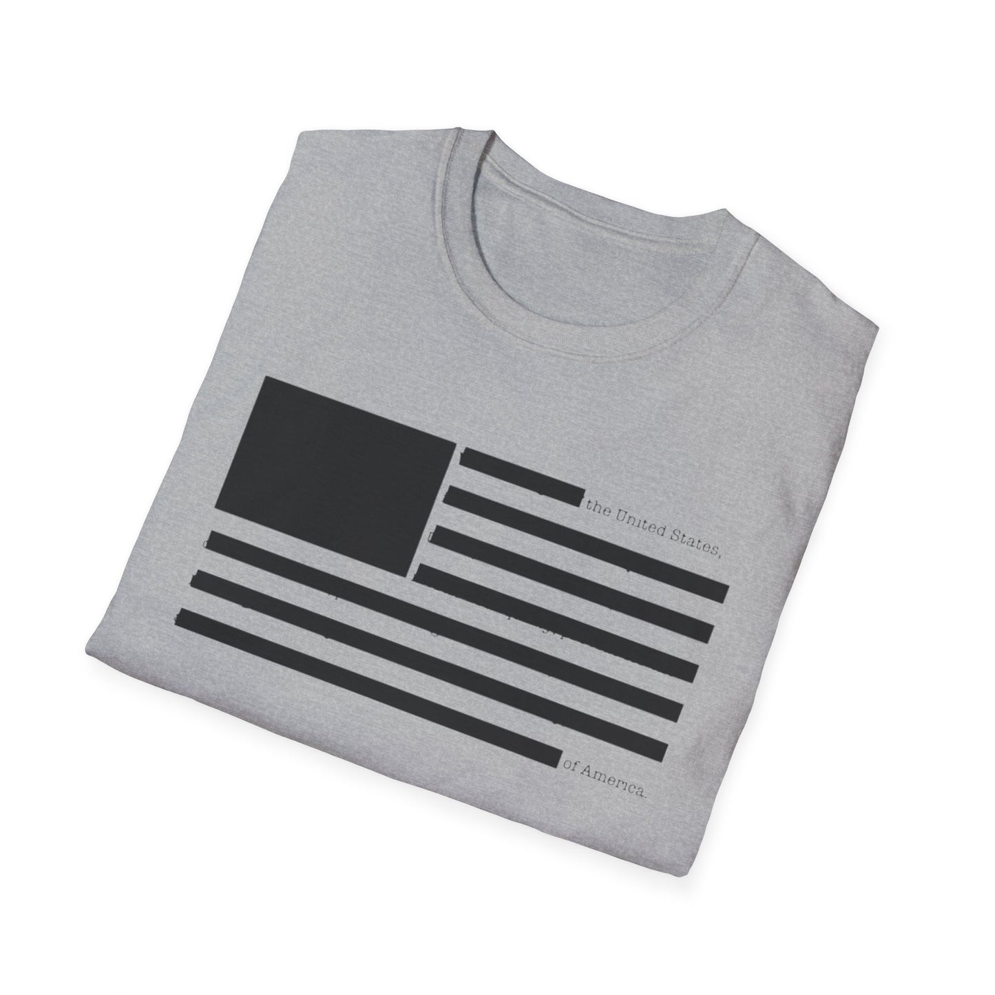 Black Stripes Flag T-Shirt