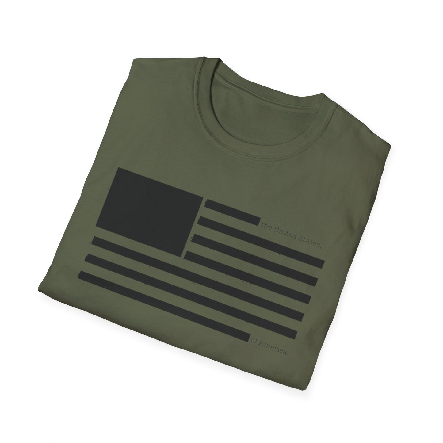 Black Stripes Flag T-Shirt
