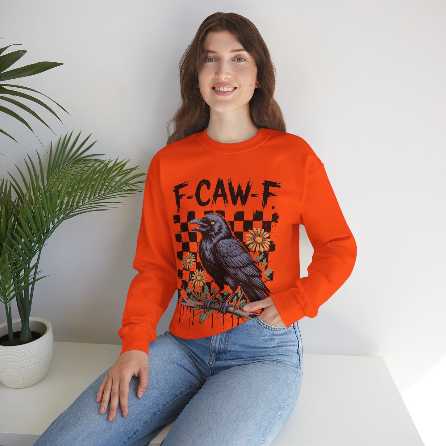 F-Caw-F Raven Sweatshirt