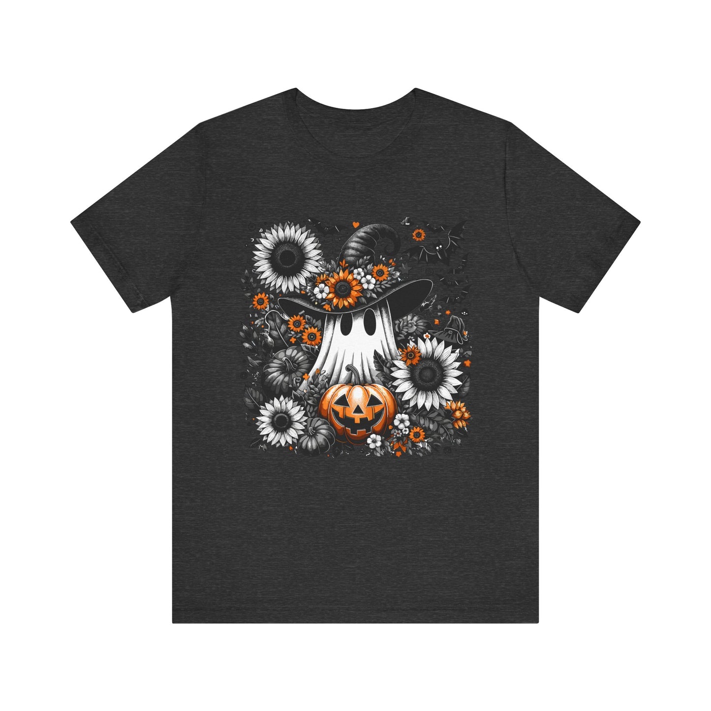 Halloween Ghost and Pumpkin Tee