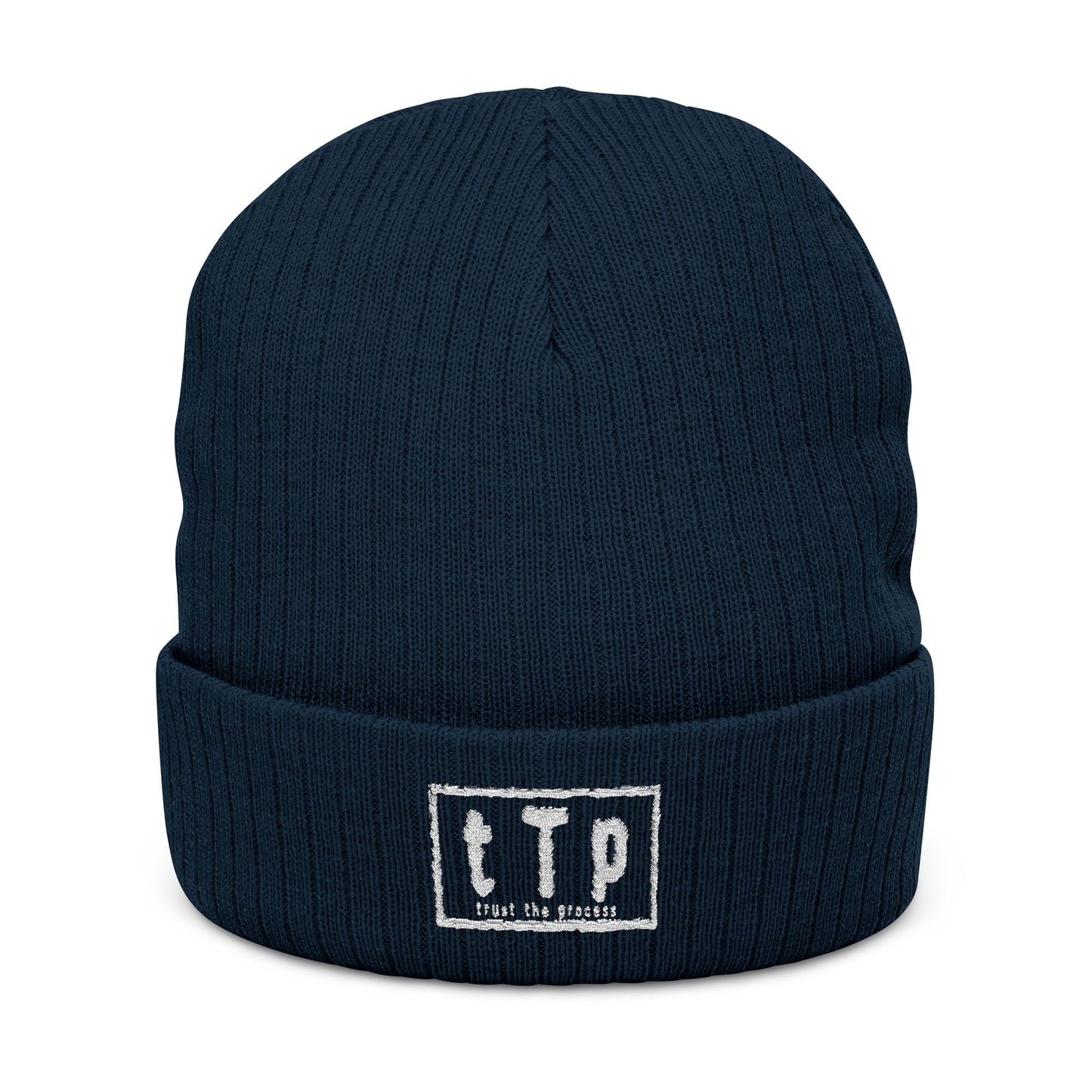 tTp Trust The Process Ribbed Knit Beanie