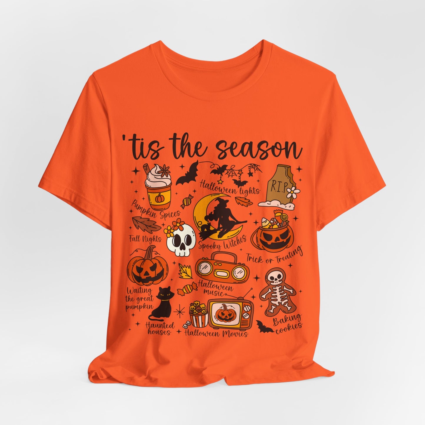 Tis The Season Autumn-Themed Tee