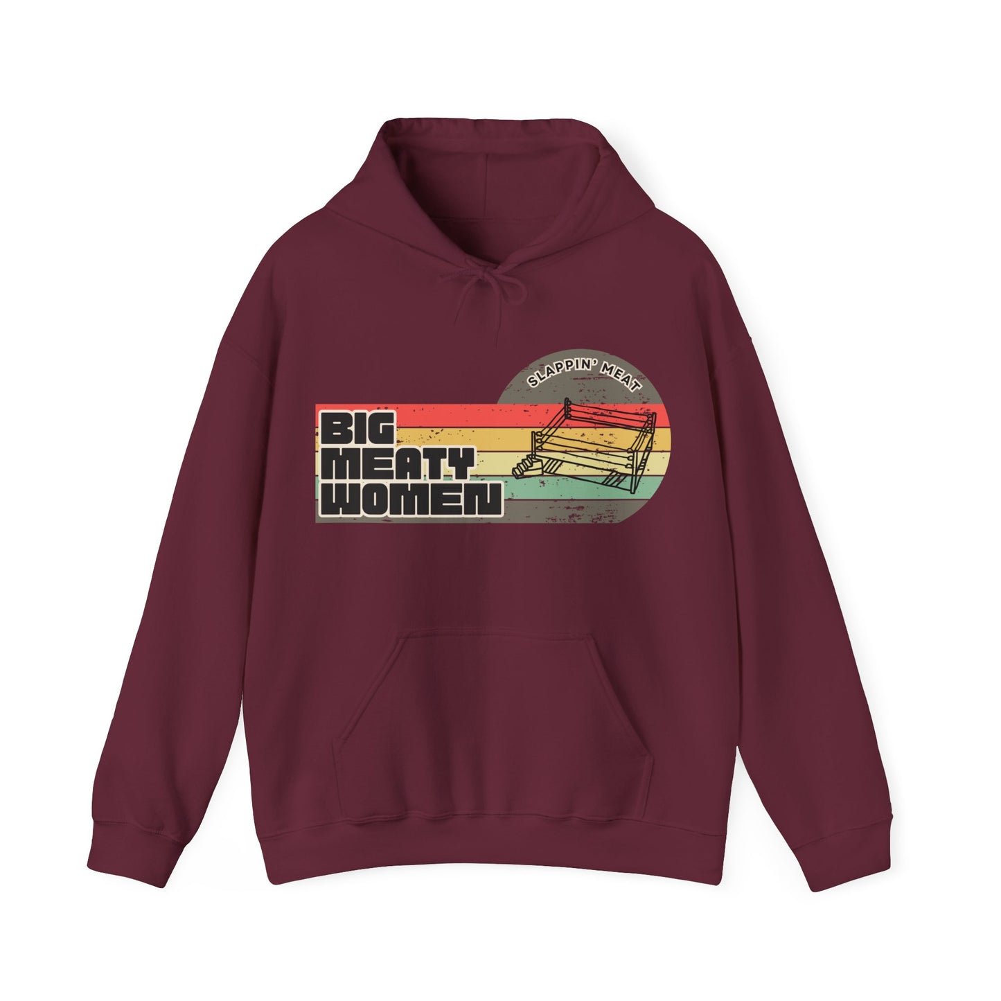 Vintage Big Meaty Women Hoodie