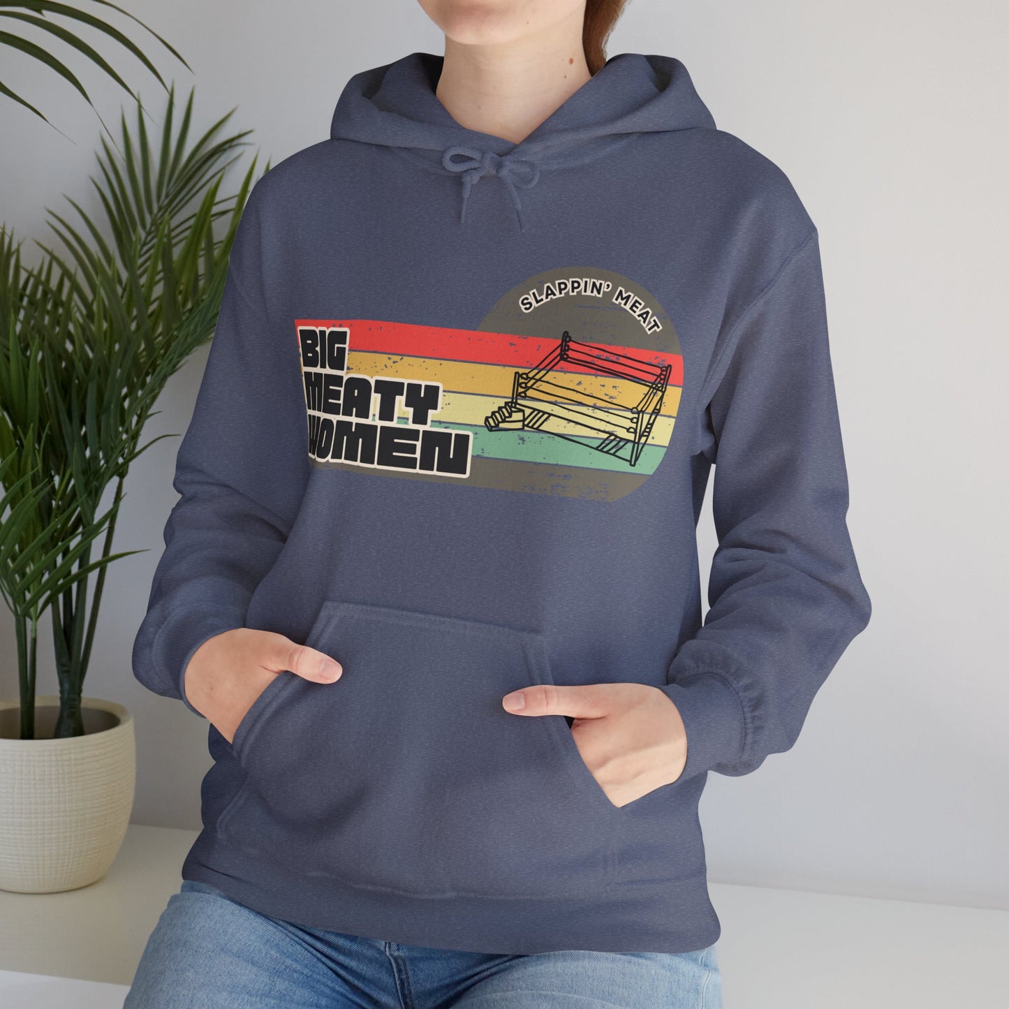 Vintage Big Meaty Women Hoodie