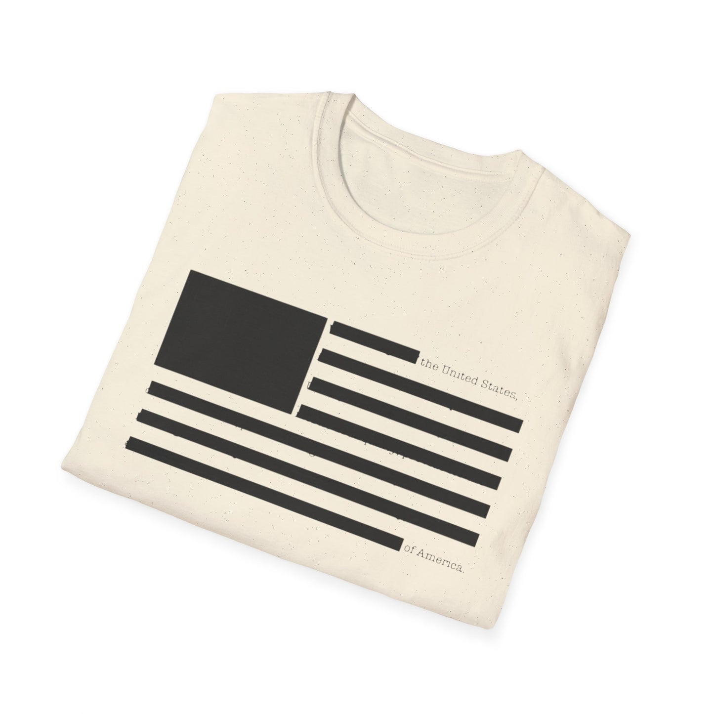 Black Stripes Flag T-Shirt