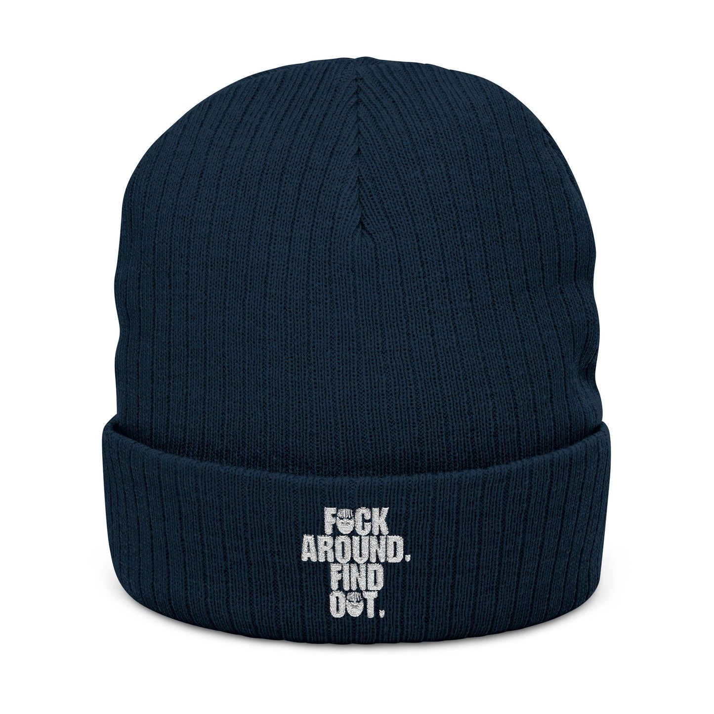 Brute FAFO Ribbed Knit Beanie