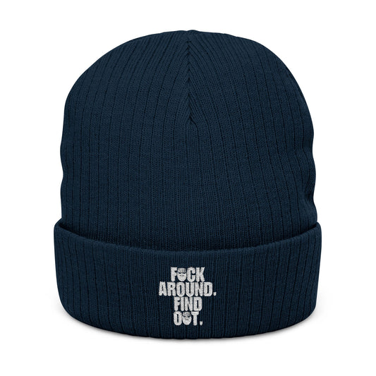 Brute FAFO Ribbed Knit Beanie