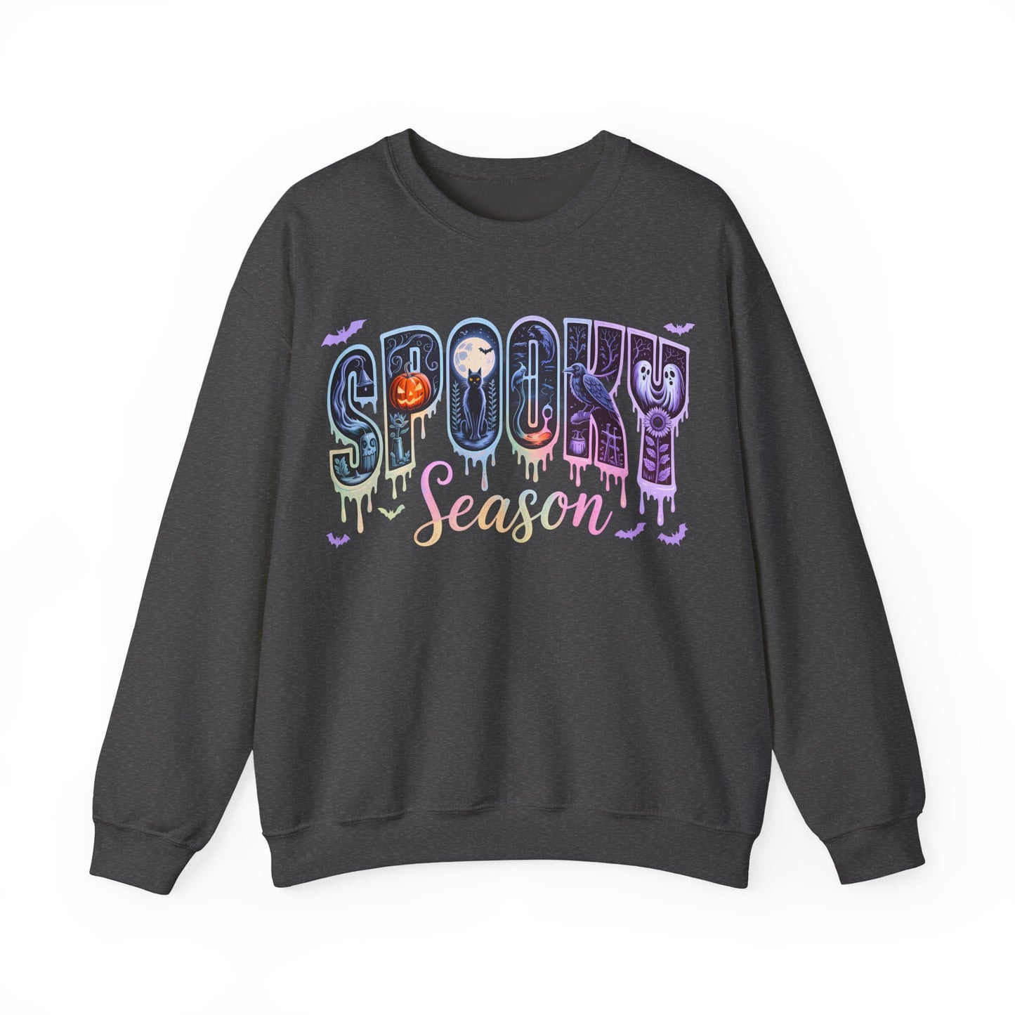 Iridescent Halloween Spooky Season Sweatshirt