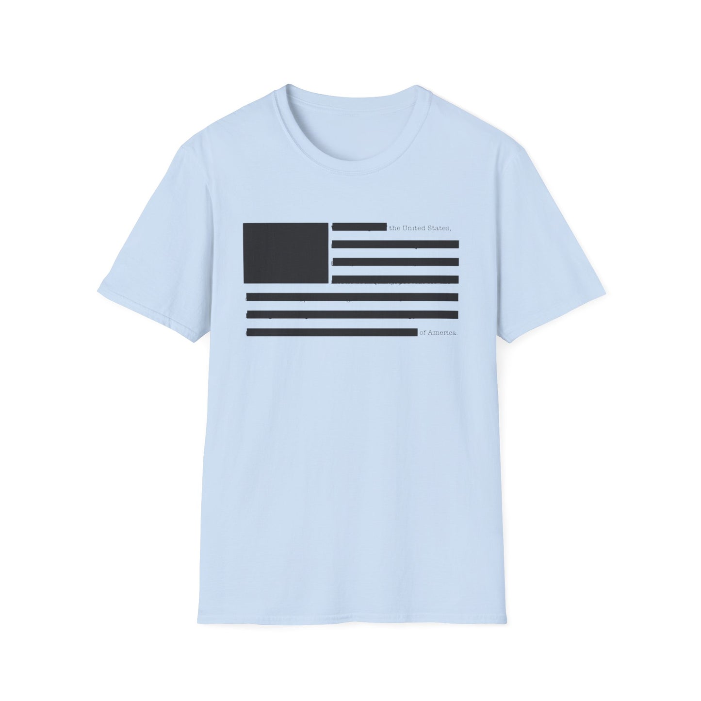 Black Stripes Flag T-Shirt