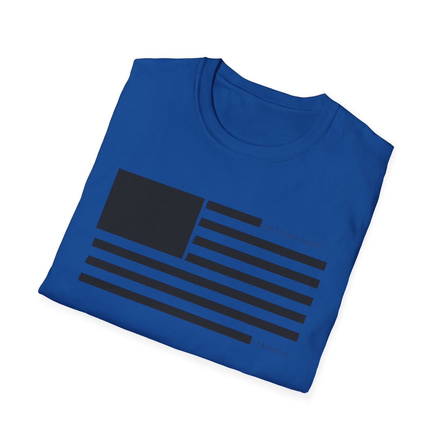 Black Stripes Flag T-Shirt
