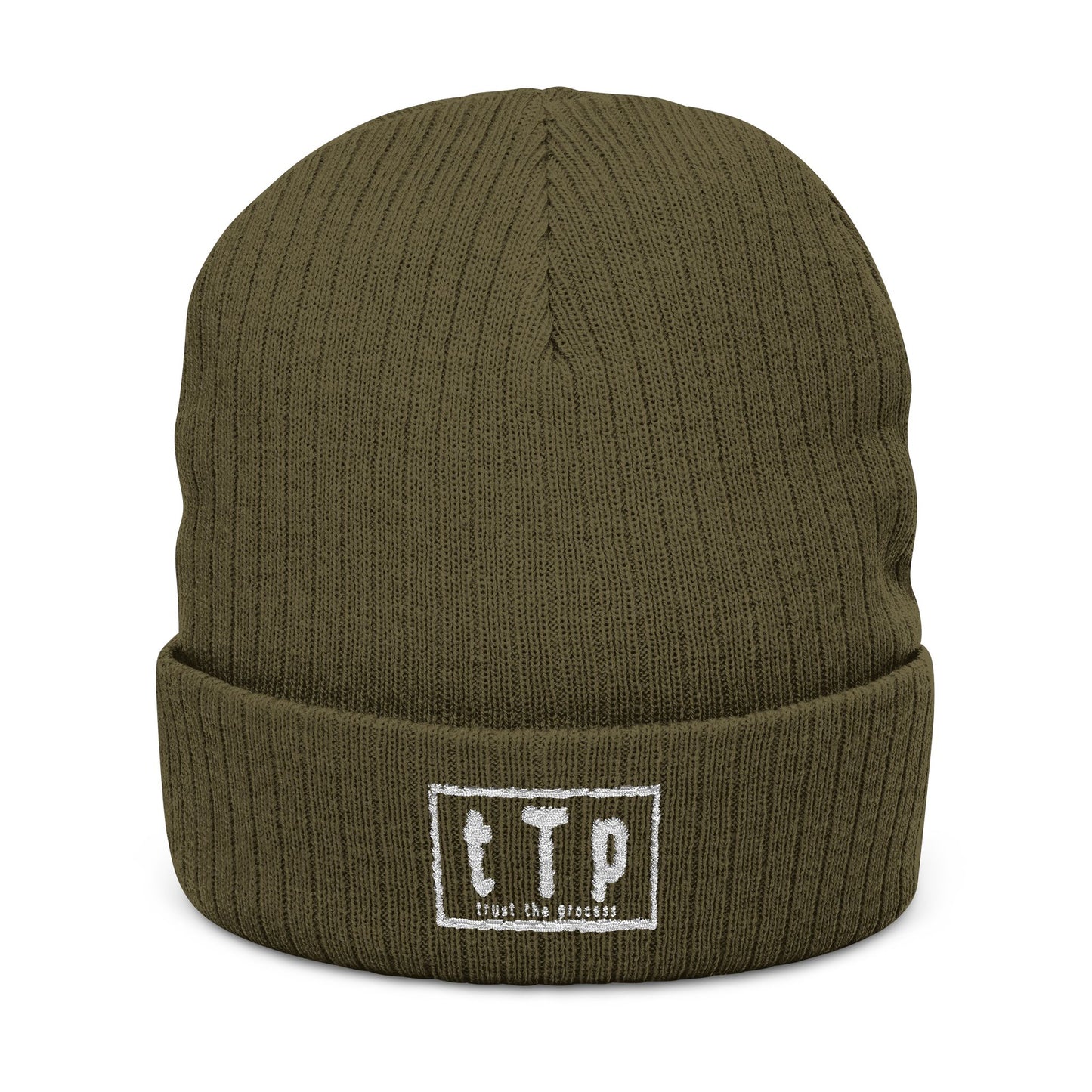 tTp Trust The Process Ribbed Knit Beanie