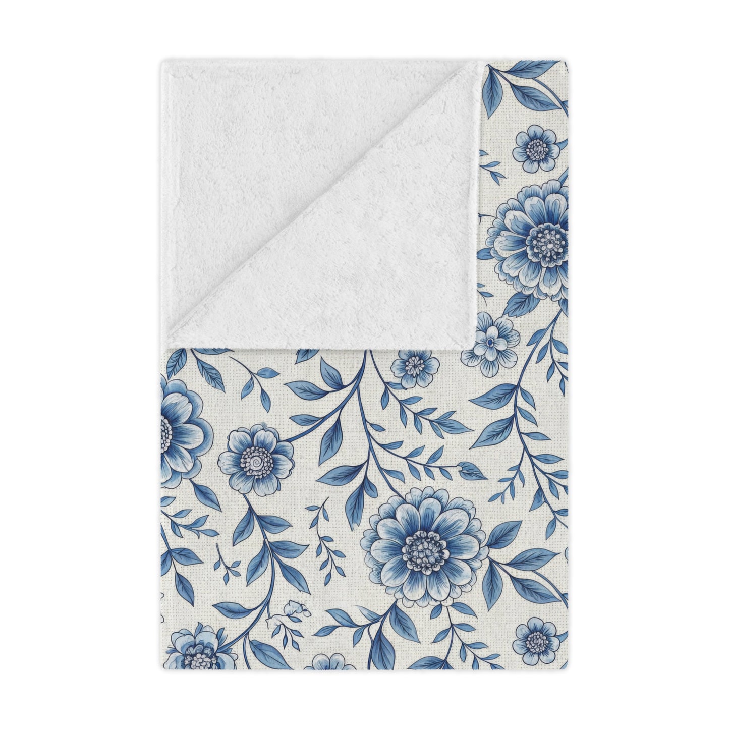 Floral Minky Blanket