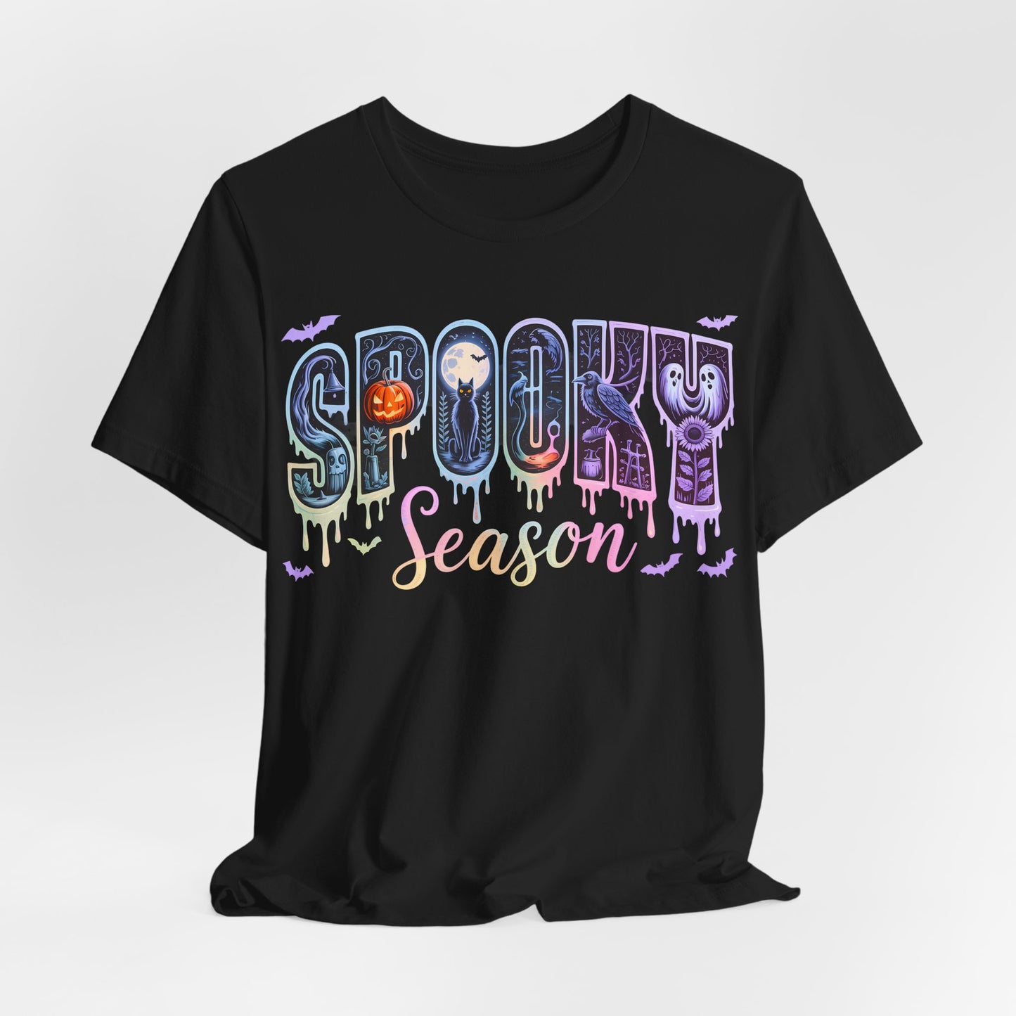 Spooky Season Iridescent Halloween Tee