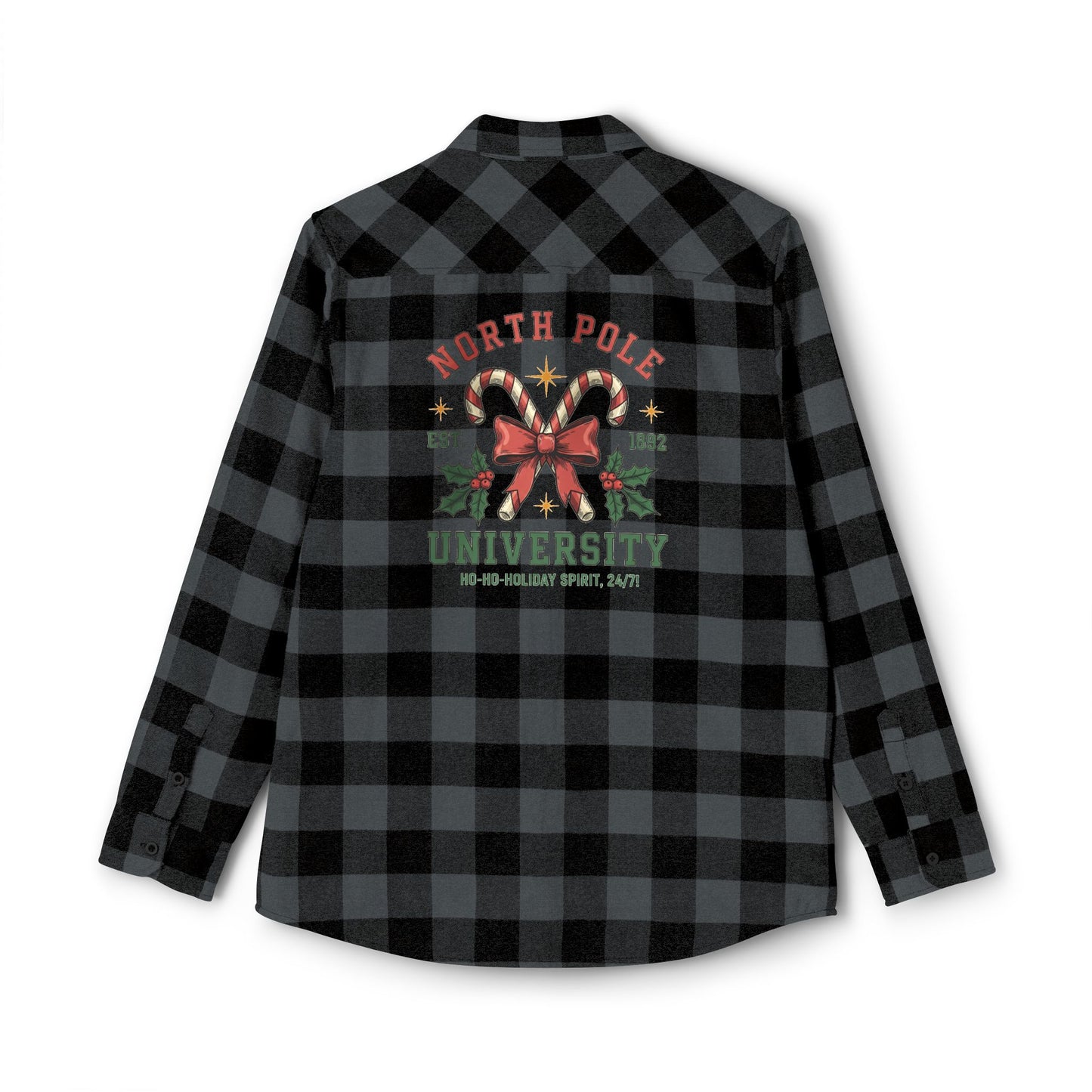 North Pole University Flannel Shirt