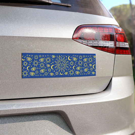 Celestial Car Magnets | Bohemian Vibes for Astrology Lovers | Car Decor, Gift for Her, Road Trip Essentials, Cosmic Stars, Auto Accessories