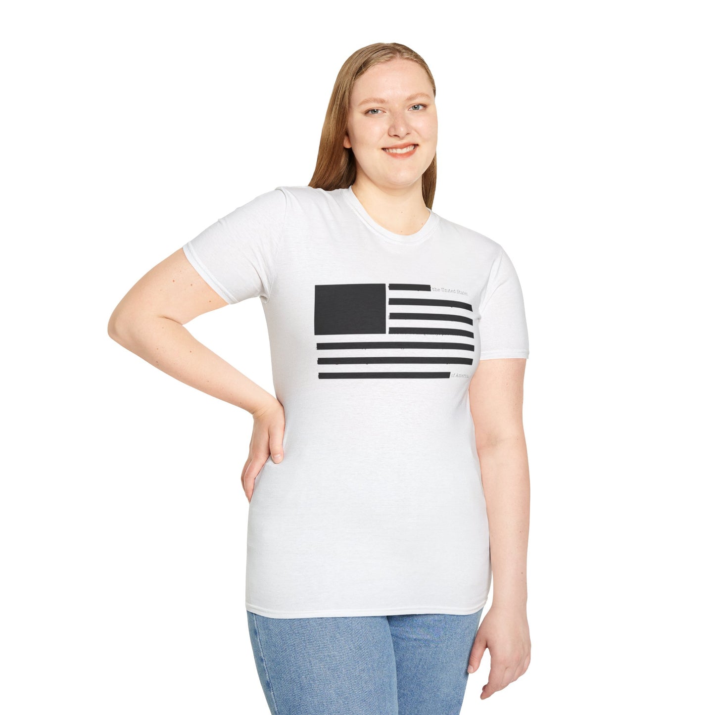 Black Stripes Flag T-Shirt