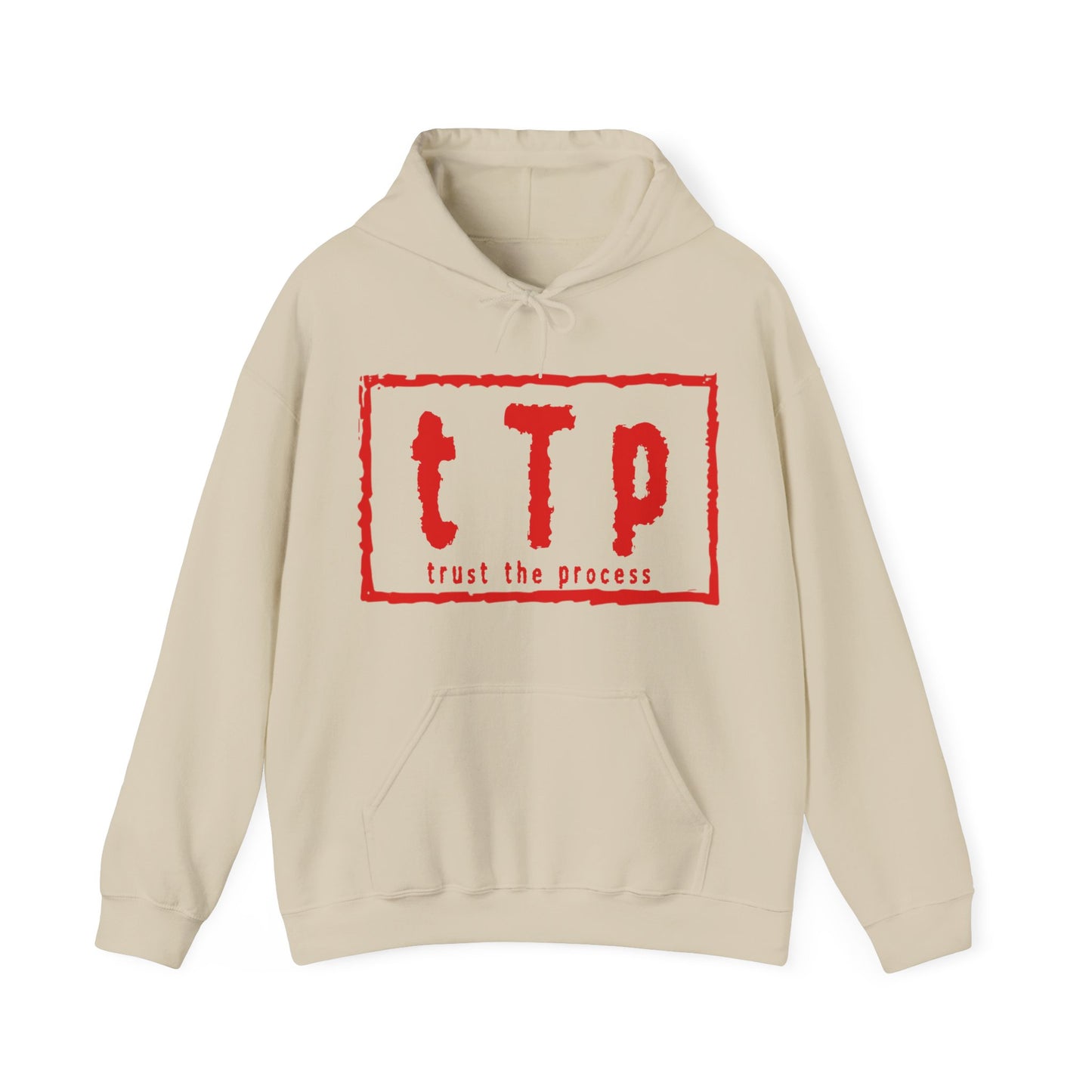 tTp Trust the Process Red Hoodie
